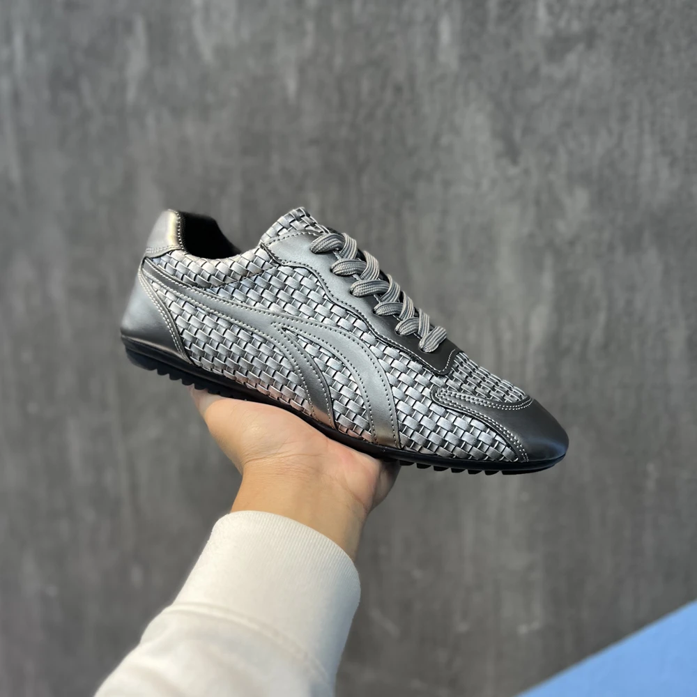 百搭轻质休闲鞋时尚运动软底软面舒适轻便男士潮流2025秋季新款