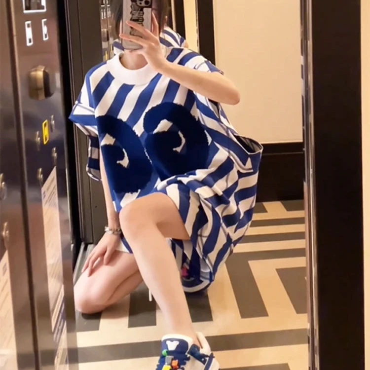 成套搭配女装减龄秋季高级感无袖条纹上衣短裤运动休闲两件套装秋