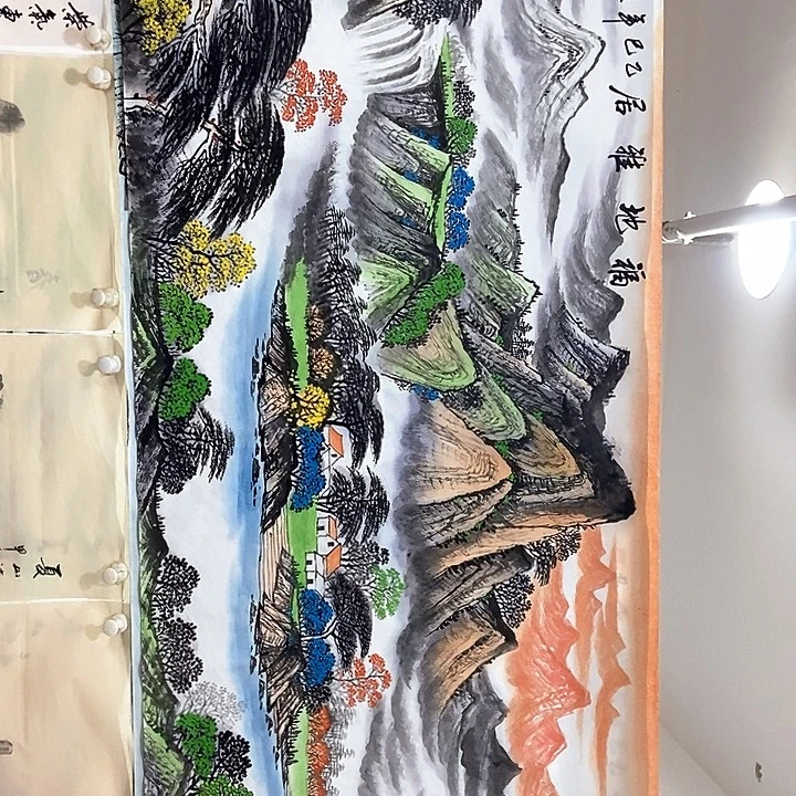 小周画廊的直播间