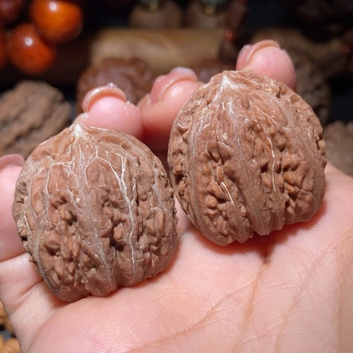 把件文玩核桃东北楸子小雪117