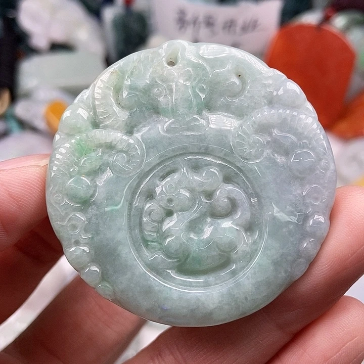 未镶嵌挂件翡翠翡翠