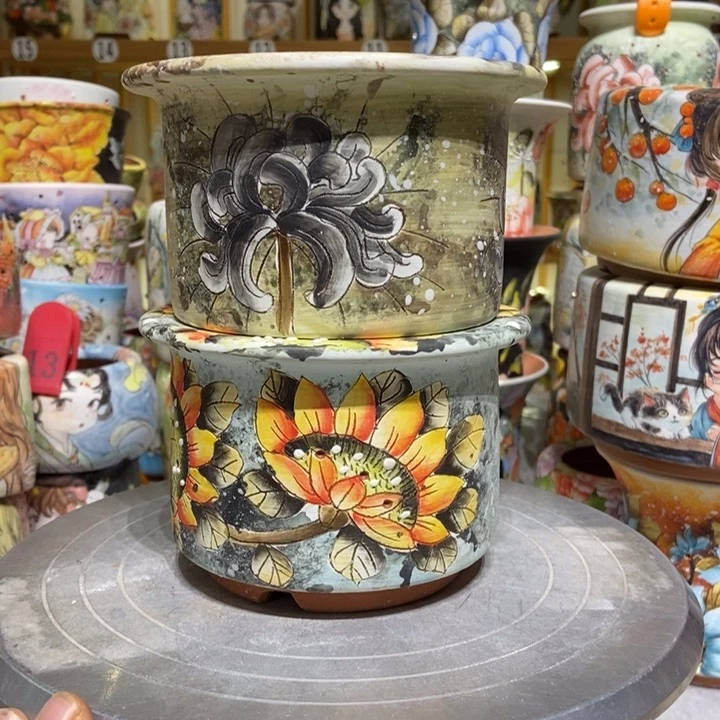 景德镇艺术手绘作品