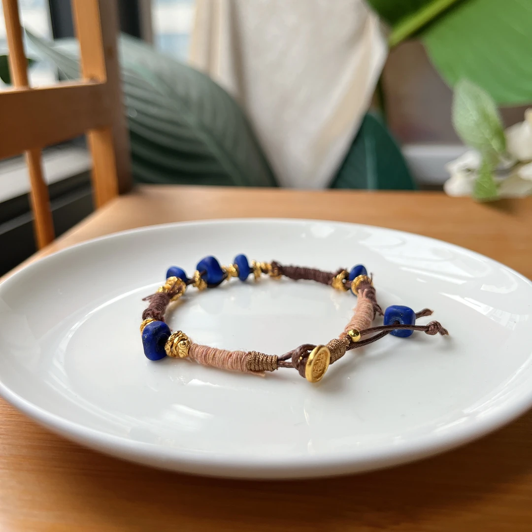 【珠宝厂长】青金石DIY手绳