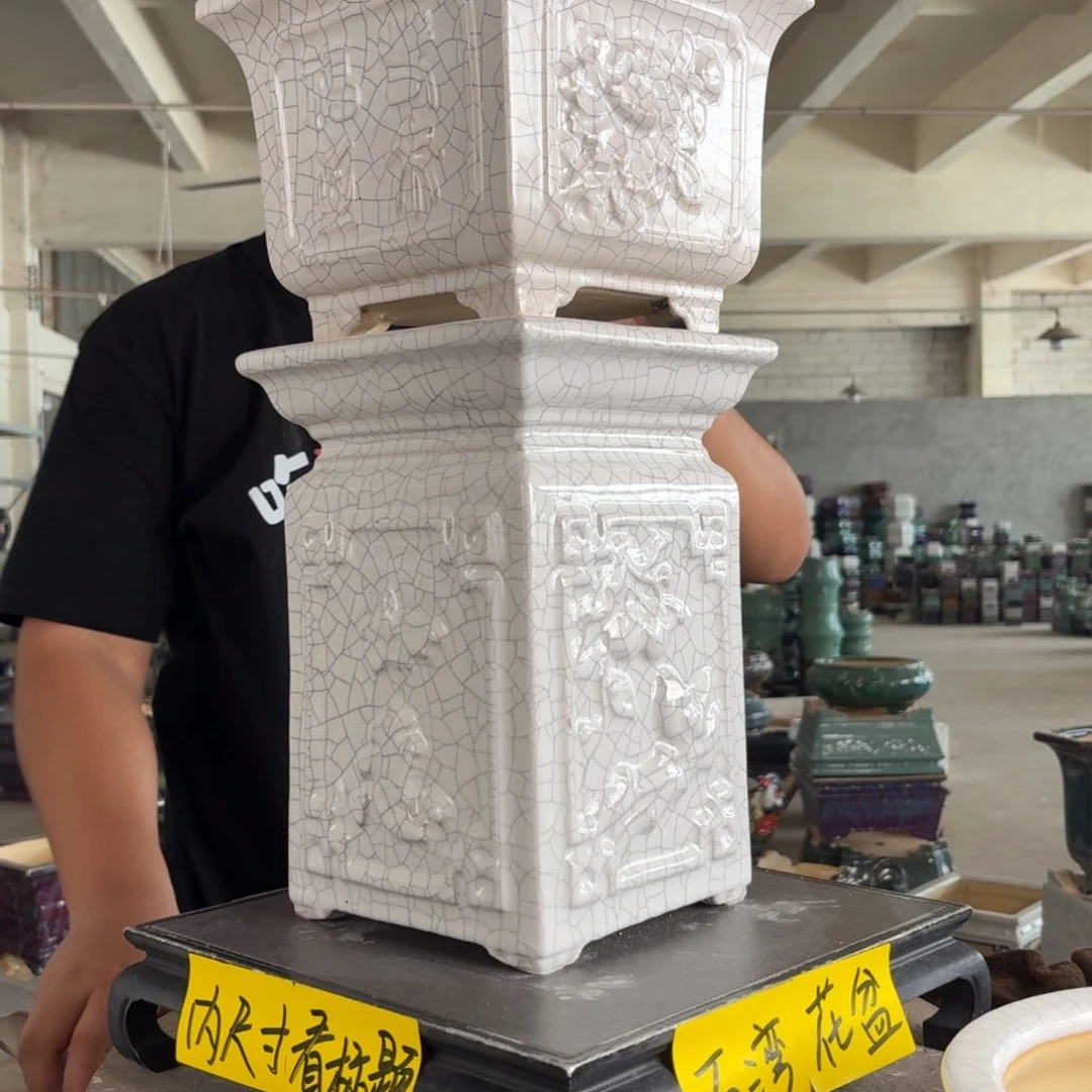 。一风堂石湾花盆 内17*15