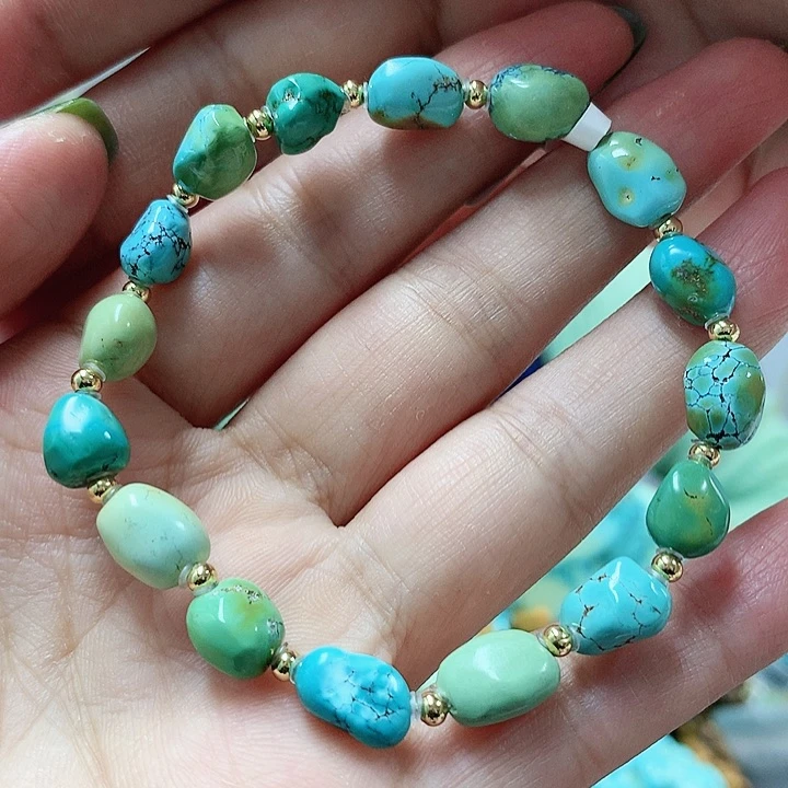 未镶嵌绿松石珠宝奇石