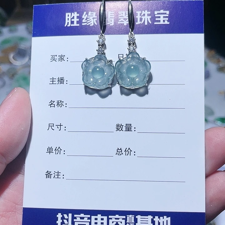 翡翠银S925镶嵌颈饰