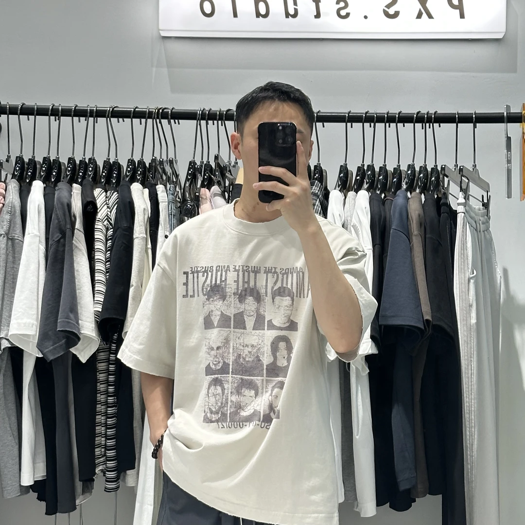 Sufeng(高端线 自留)水洗重磅美式时尚100棉品质短袖2305