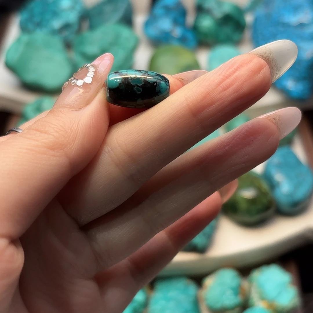 绿松石未镶嵌绿松石老型