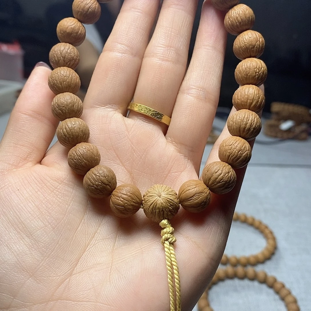 猴头核桃手串12同尺