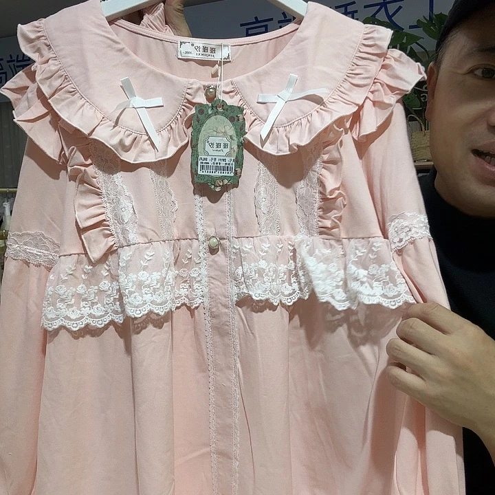 三醋酯纤维宫廷风家居服