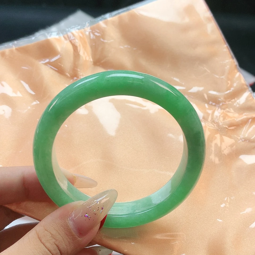 未镶嵌手镯翡翠55圈1803