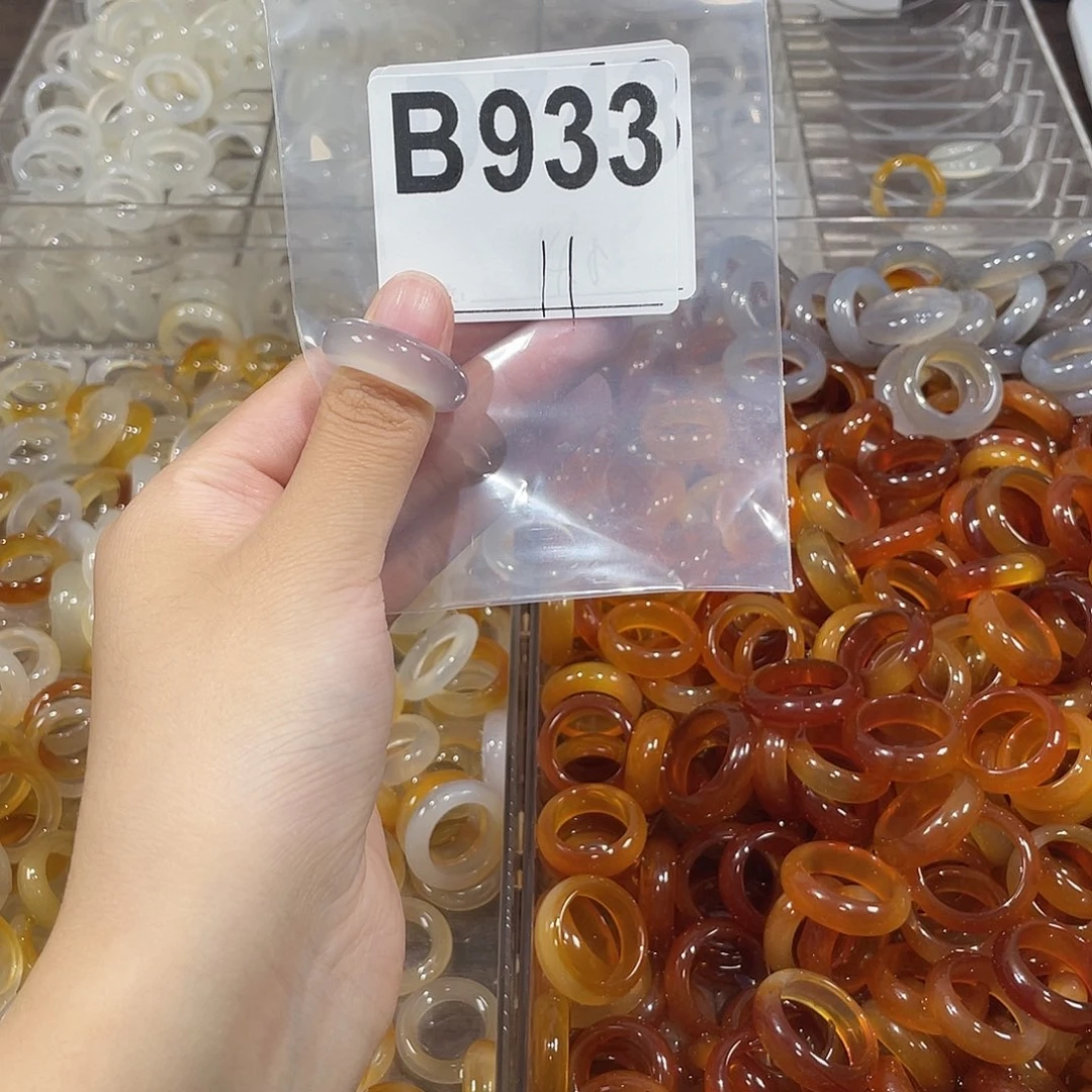 未镶嵌戒指玛瑙/玉髓933