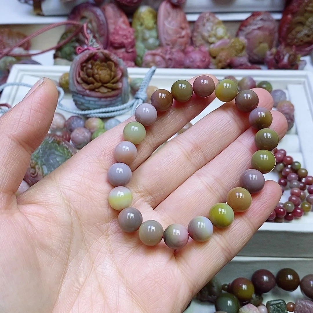 玛瑙/玉髓盐源玛瑙手链未镶嵌