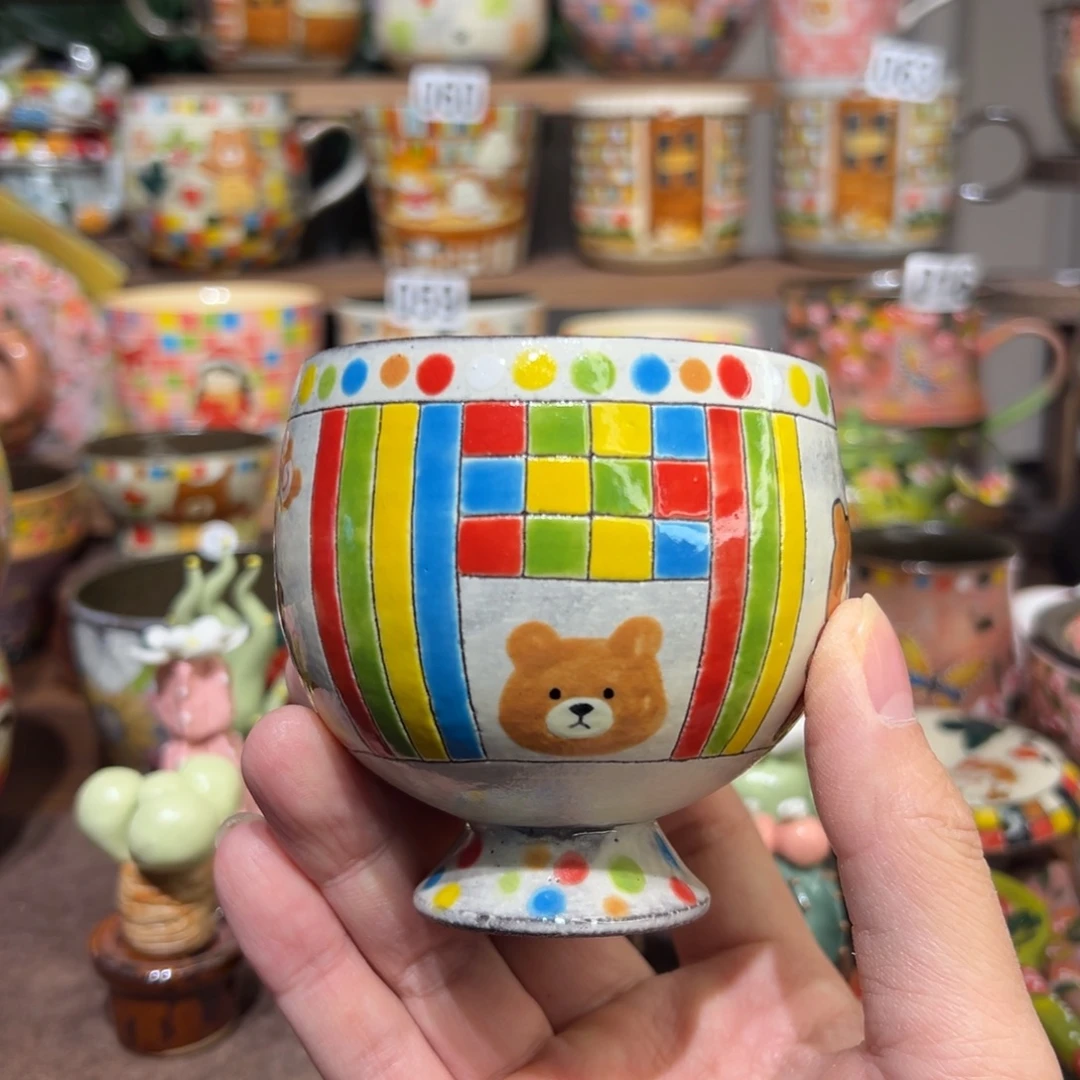 紫砂 景德镇陶瓷手绘杯