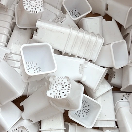 韩式5.5白方盆高7公分10个