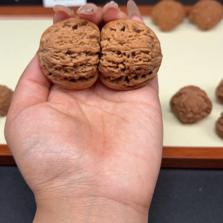 文玩核桃把件南将石41修