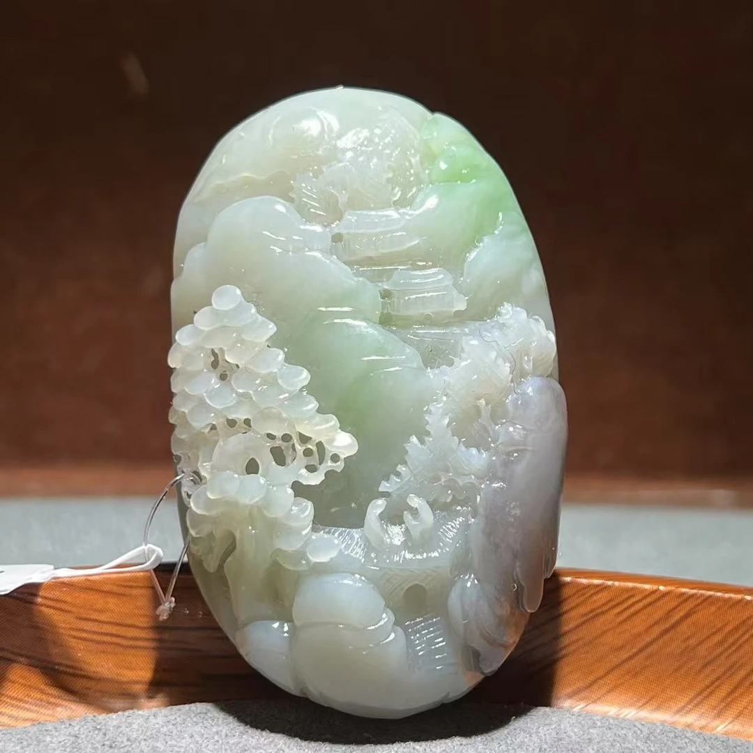 【张老斯珠宝】天然和田玉吊坠lx27642（拍一发一）