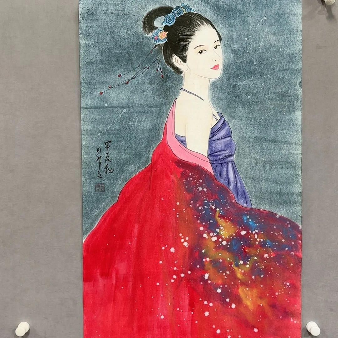 国画国画纯手绘作品请放心去藏