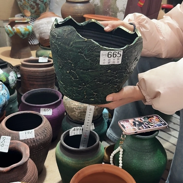 瑕疵金绿壳665高度18口径21