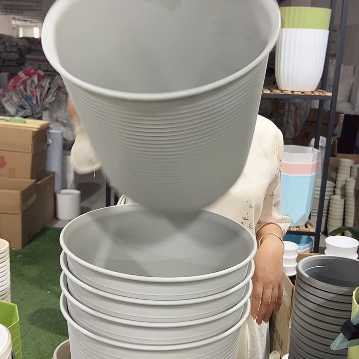 高陶21口27高27灰白无托5只