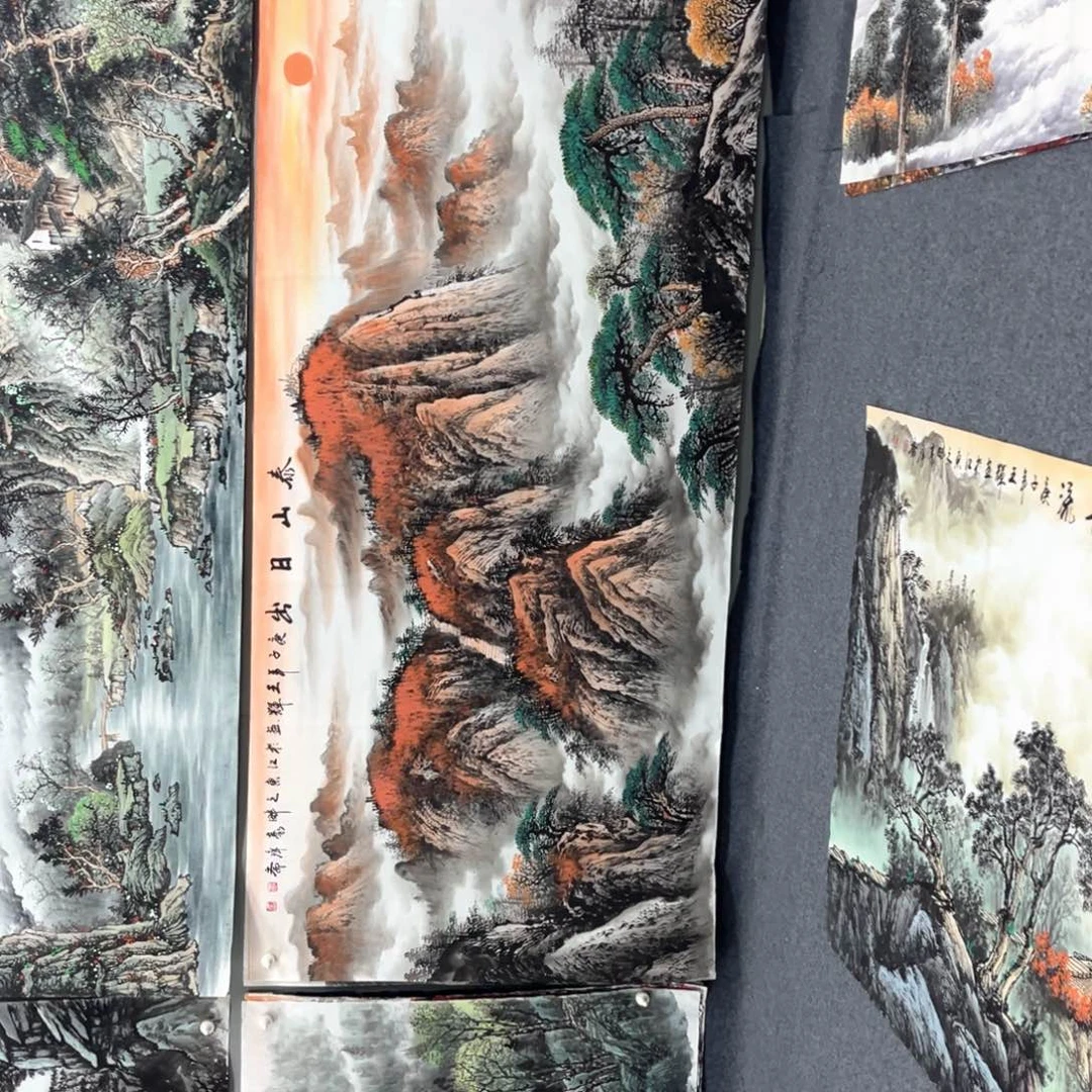 国画A****?我的小伙伴们都很努力