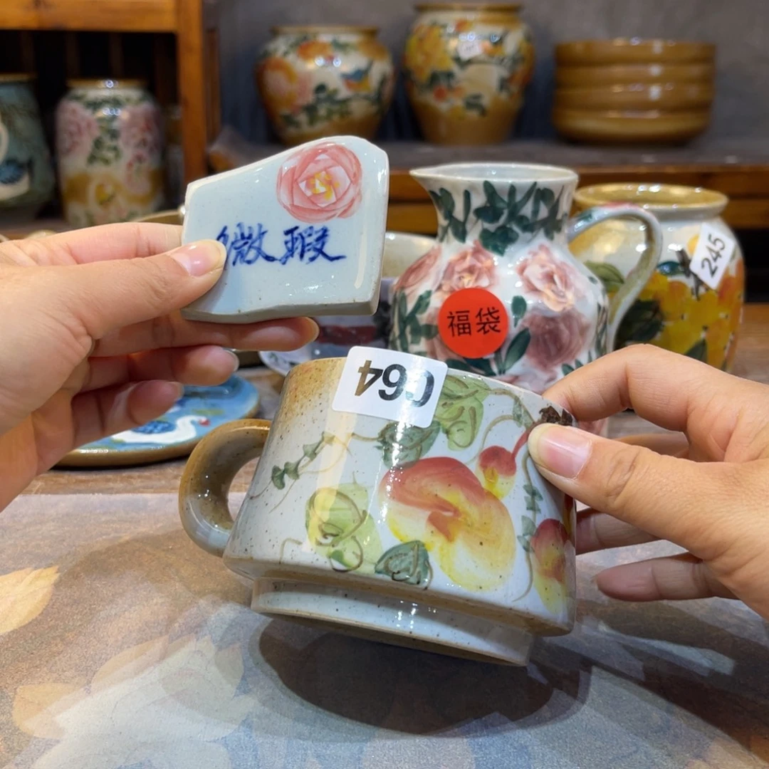 瓷片景德镇手工制作