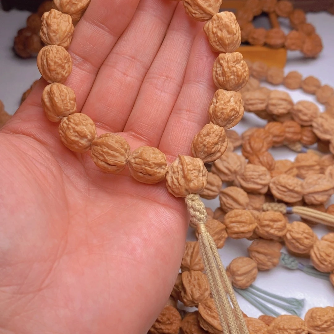 桃核手串蛤蟆头尺寸14手持款