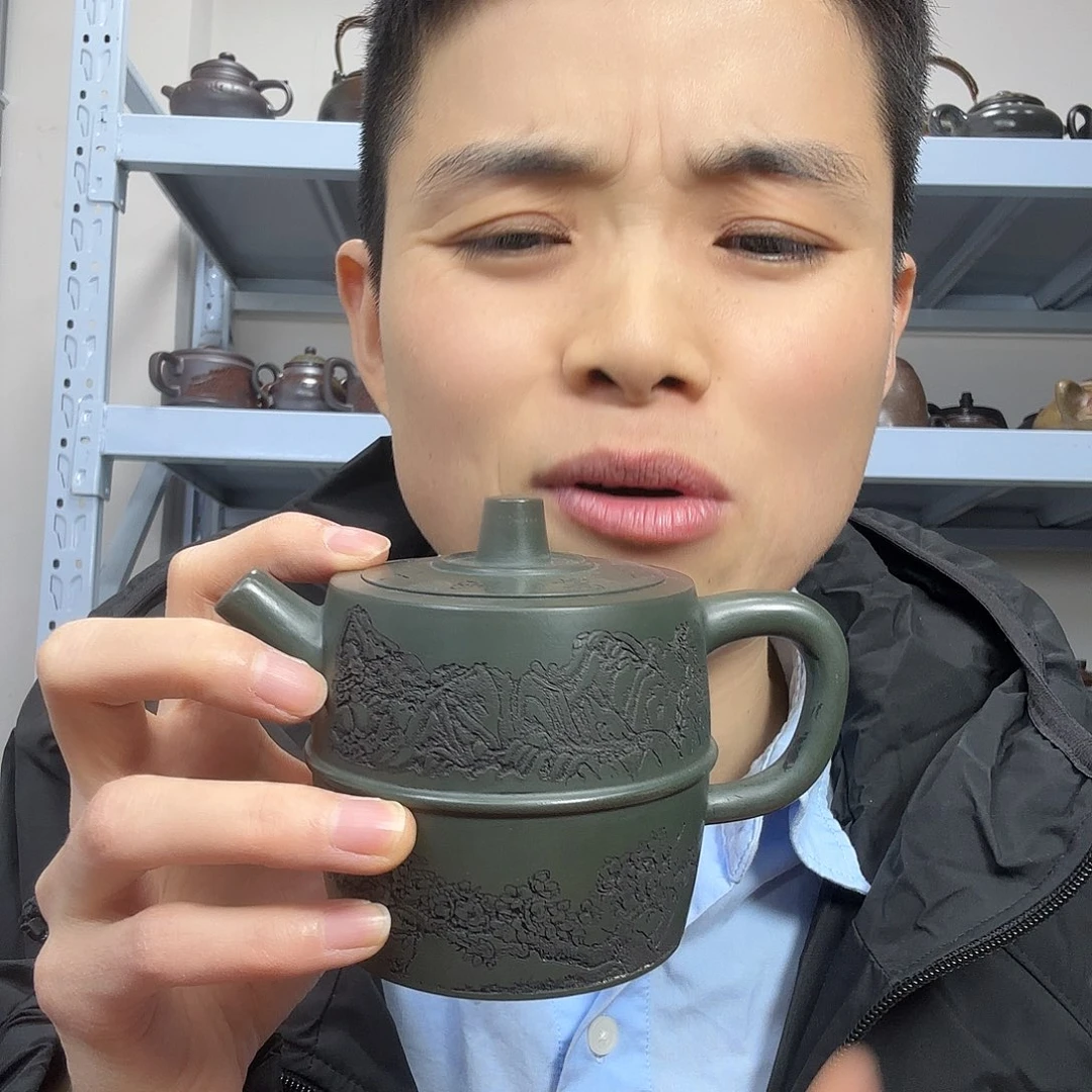 紫砂茶壶民间手艺人全手工制作