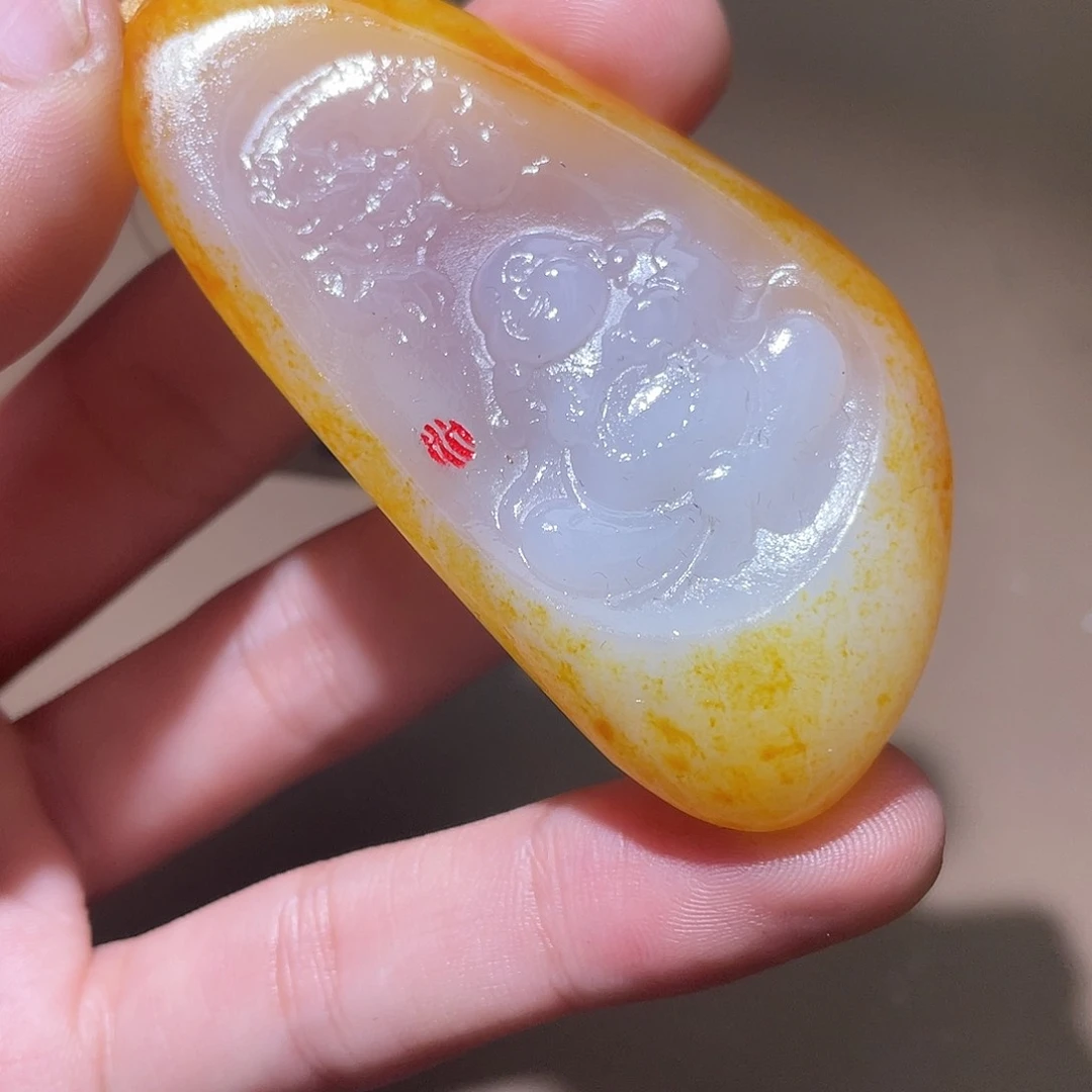 和田玉颈饰未镶嵌Z6