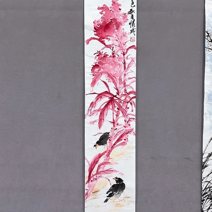 国画亲笔手绘放心去藏