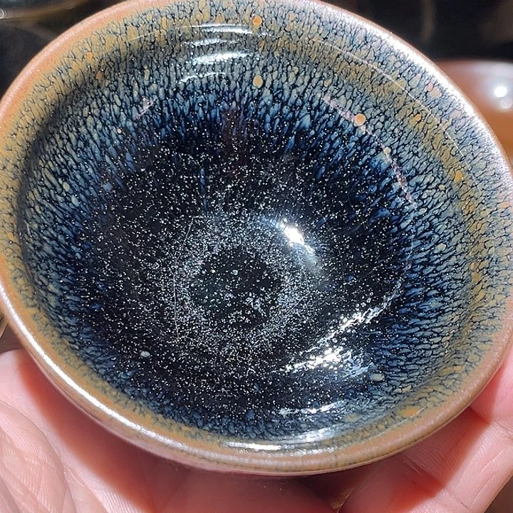 茶盏传统原矿釉柴烧建盏