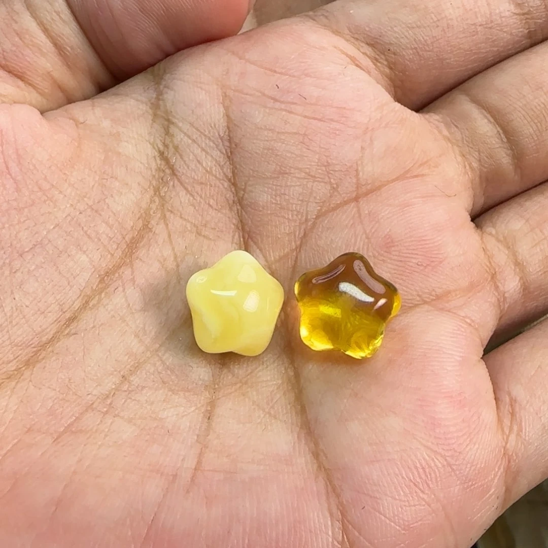 未镶嵌颈饰琥珀琥珀