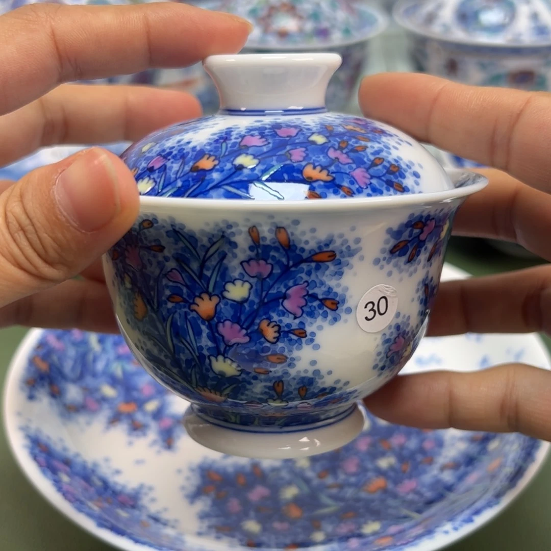 杯景德镇纯手绘茶具30