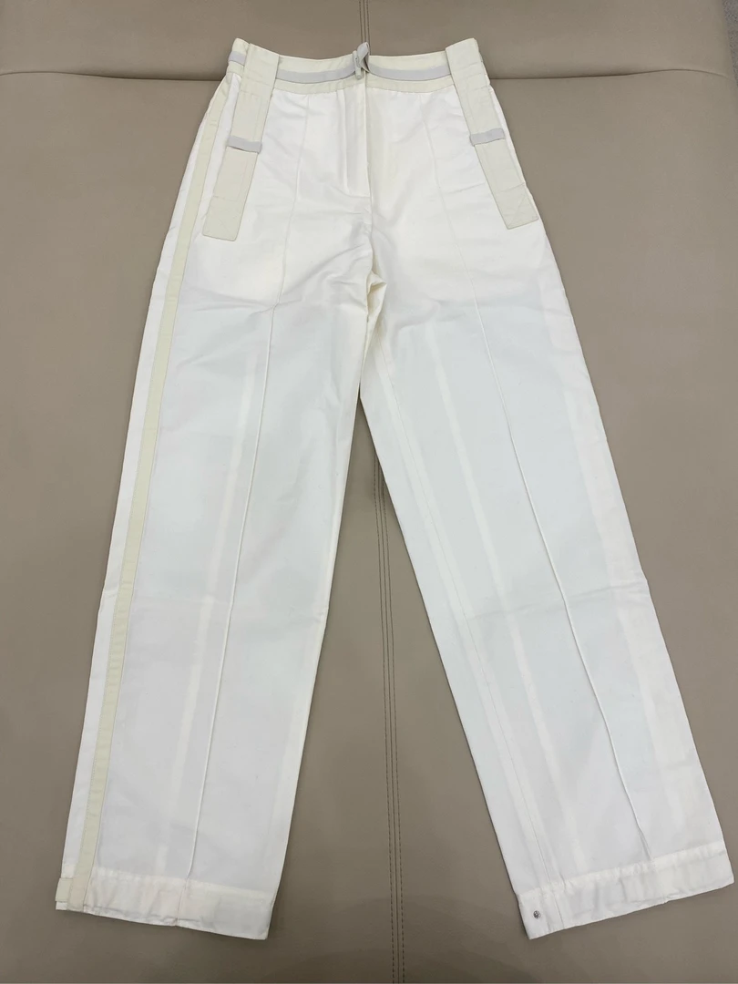 全新未使用 Hermes/爱马仕 爱马仕 23款高腰休闲直筒长裤 34码
