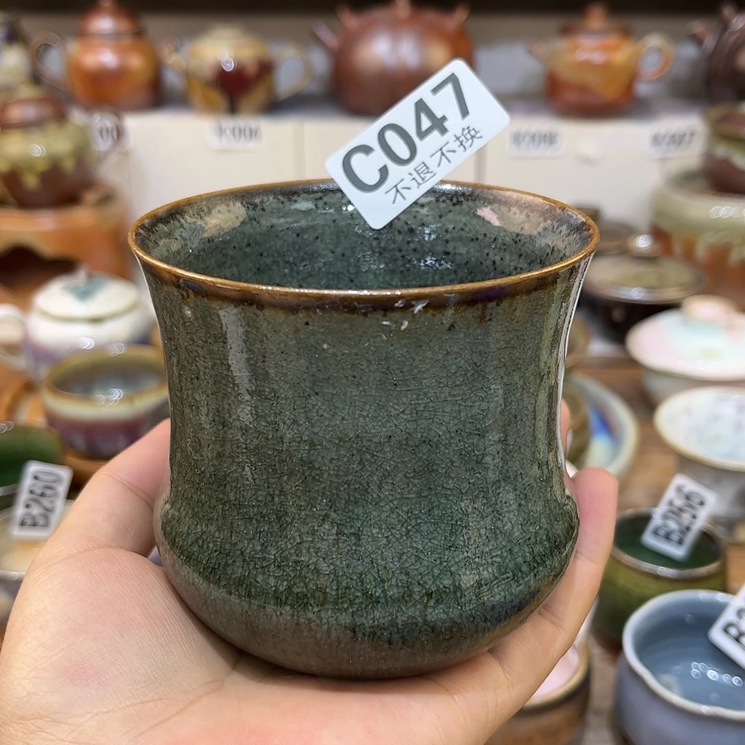 白泥茶杯陶瓷艺术