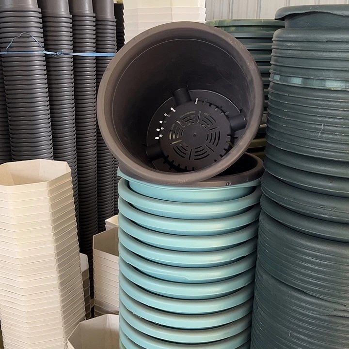 瑕疵四季盆6号灰黑色发2个送个3个