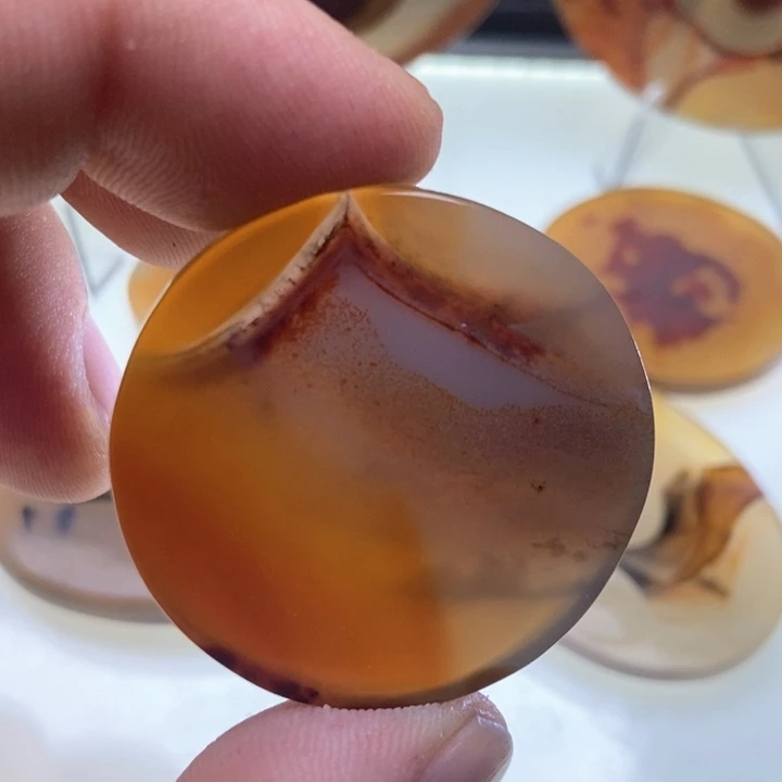 【闪购商品】玛瑙/玉髓颈饰未镶嵌朵**恋