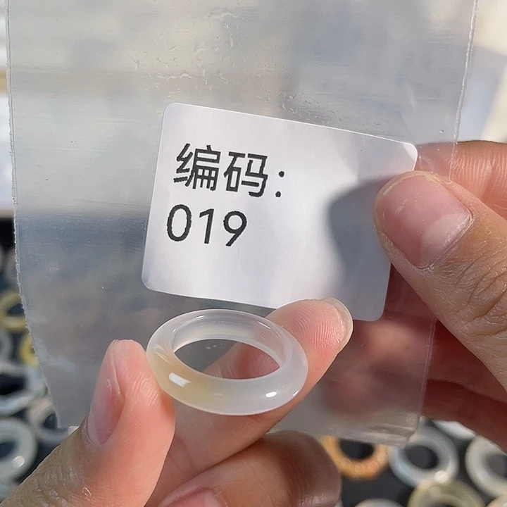 玛瑙/玉髓未镶嵌戒指019港13
