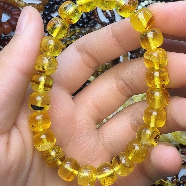 琥珀未镶嵌珠宝奇石