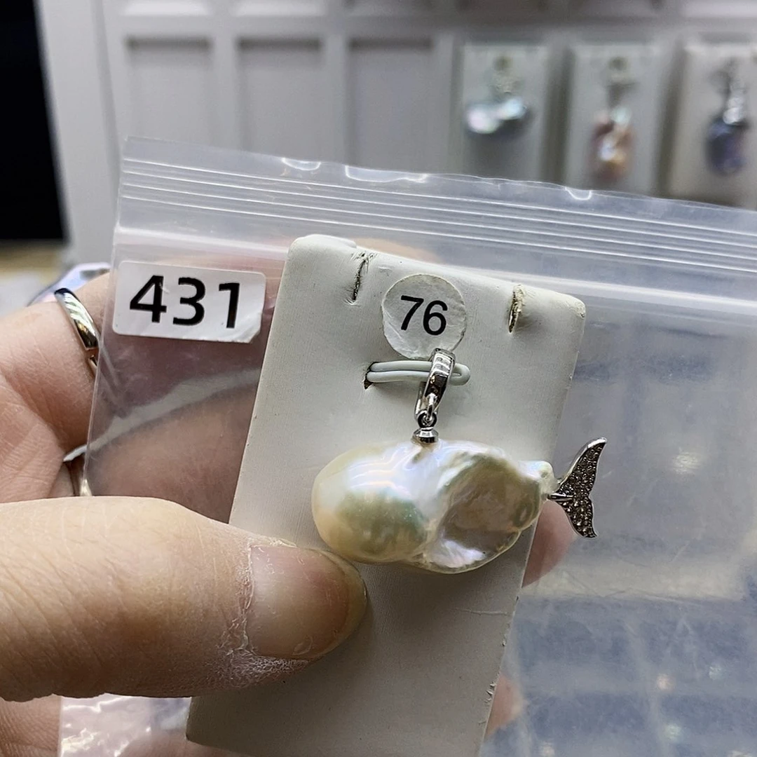 颈饰合金淡水珍珠