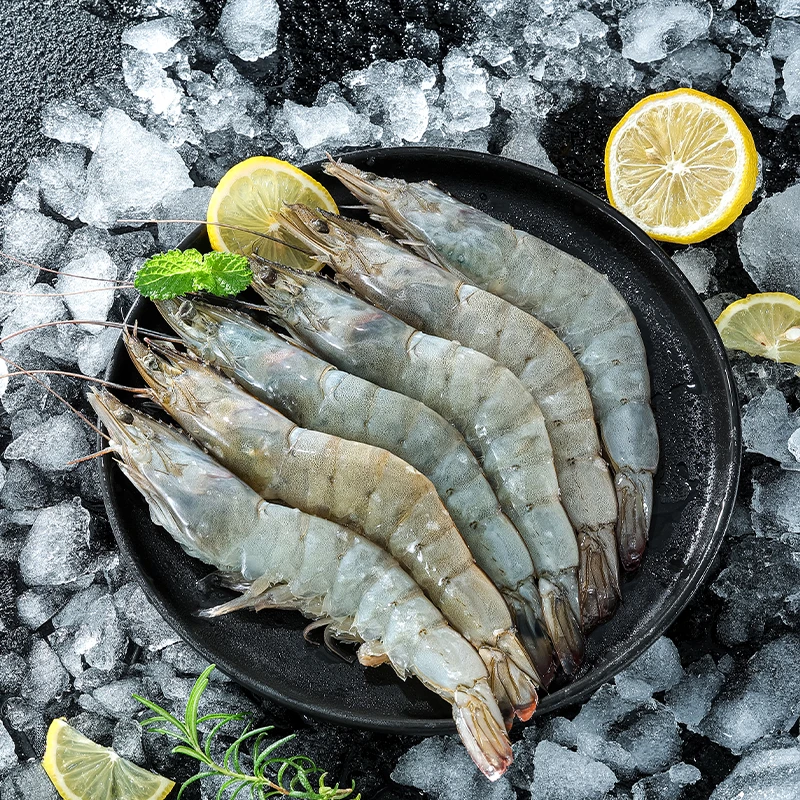 【南美白虾】速冻大虾20-30规格4斤40-60只进口海鲜海虾水产