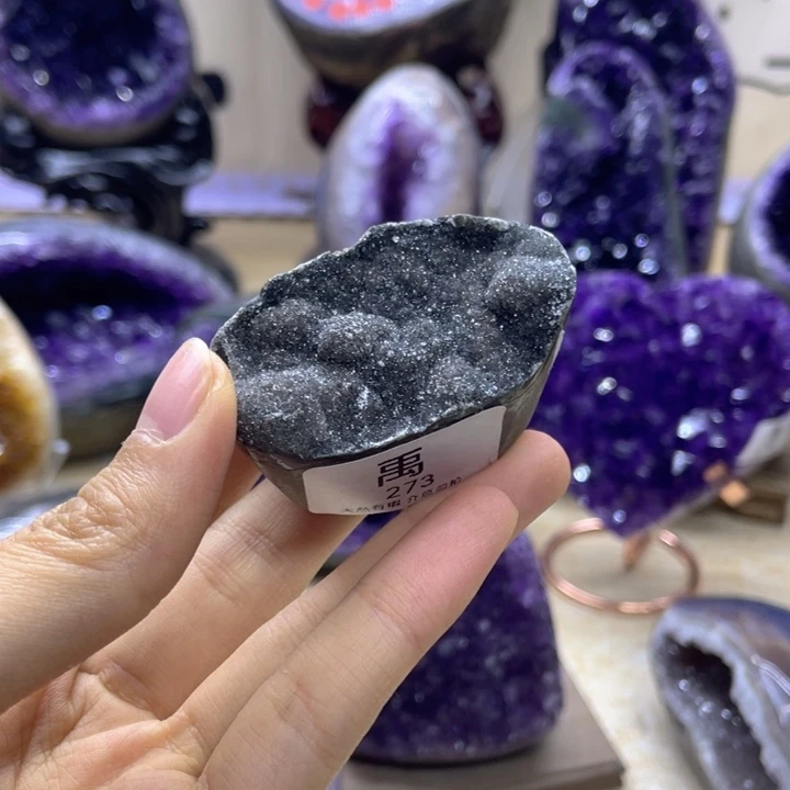 未镶嵌珠宝半成品紫晶