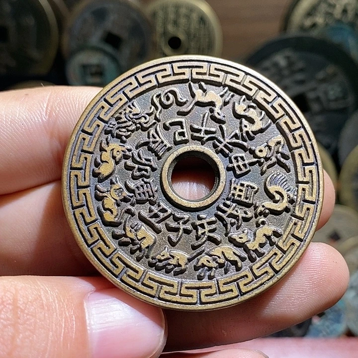 铜现代花钱工艺品工艺品