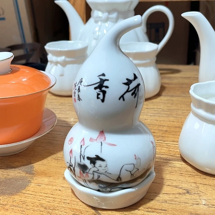 精品骨质瓷牙签筒