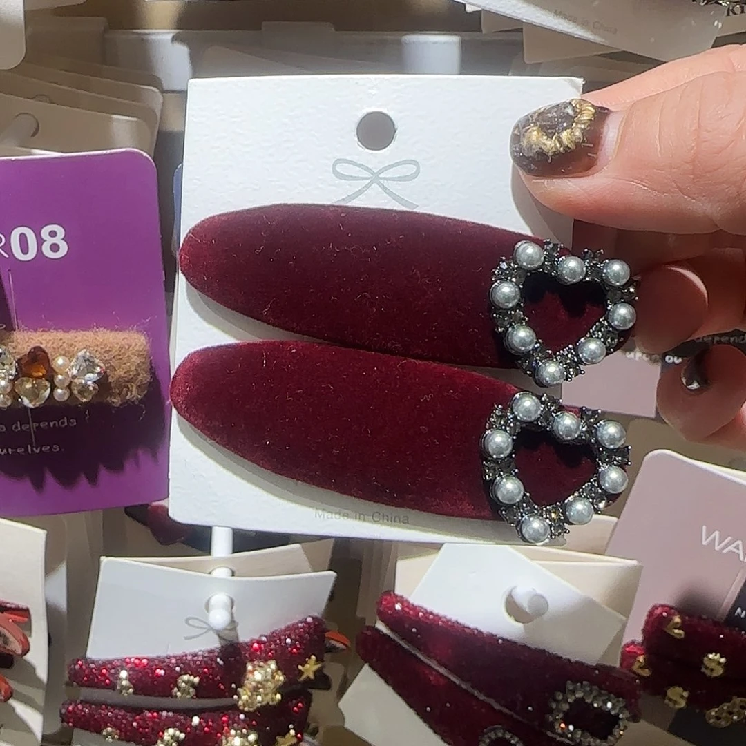 非金属爱心掰掰夹