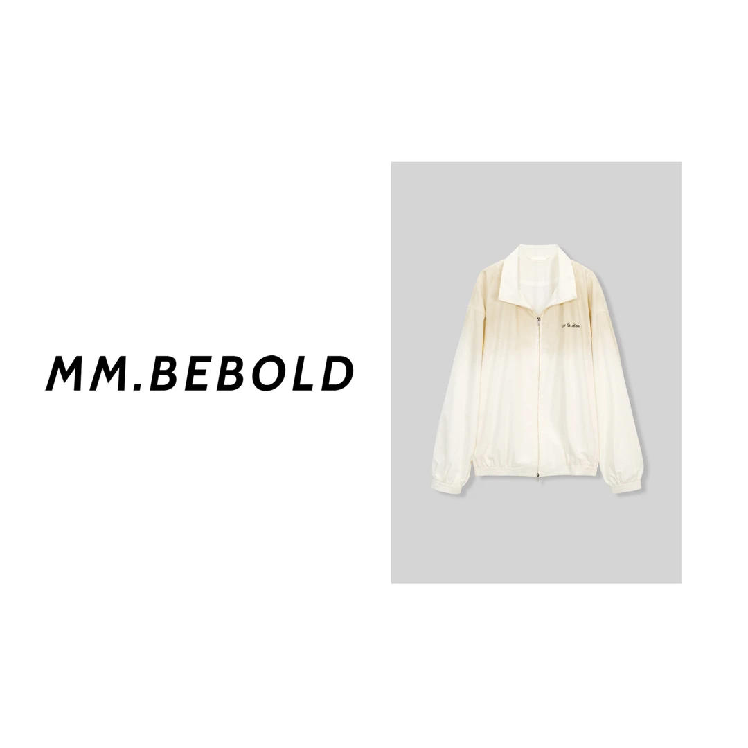 【妙姐精选】行动派 薄款宽松休闲做旧简约拉链外套XYXS973