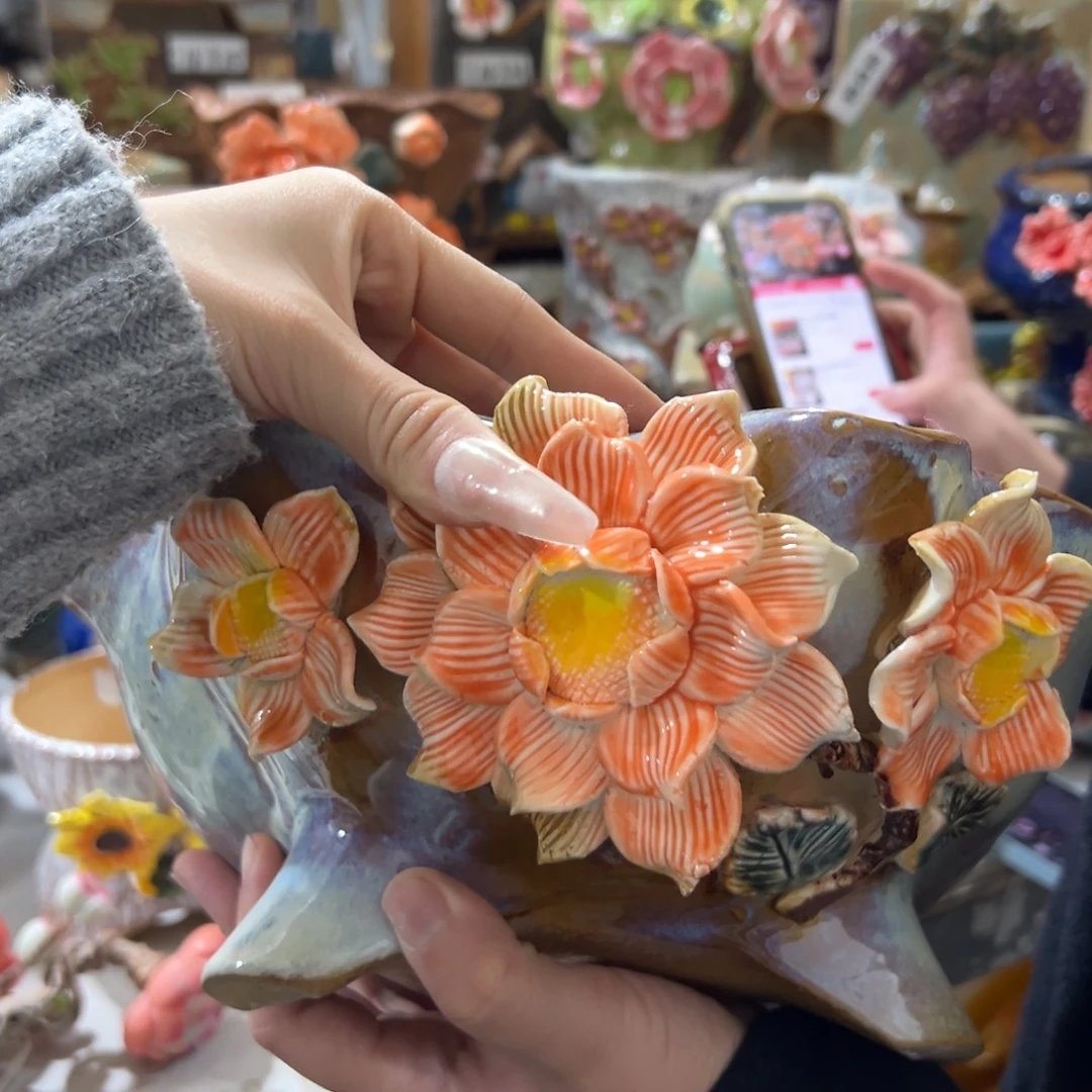 满20发爱退拉黑花盆