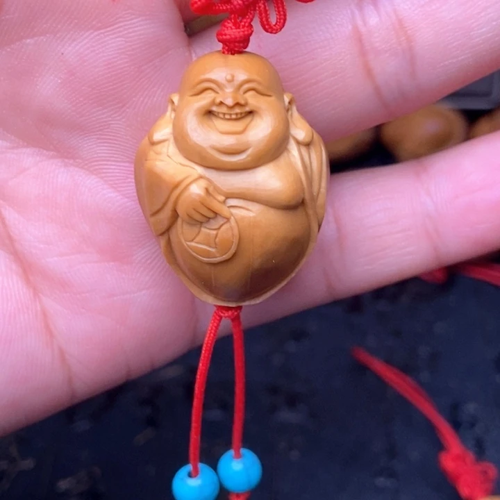 爱***远手串/手链橄榄核弥勒吊坠