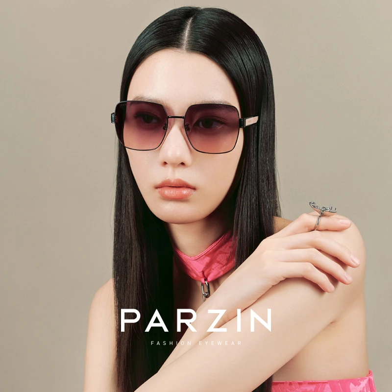 帕森新款墨镜彩色气质时尚方框渐变美颜显瘦太阳镜遮阳镜PZ91688