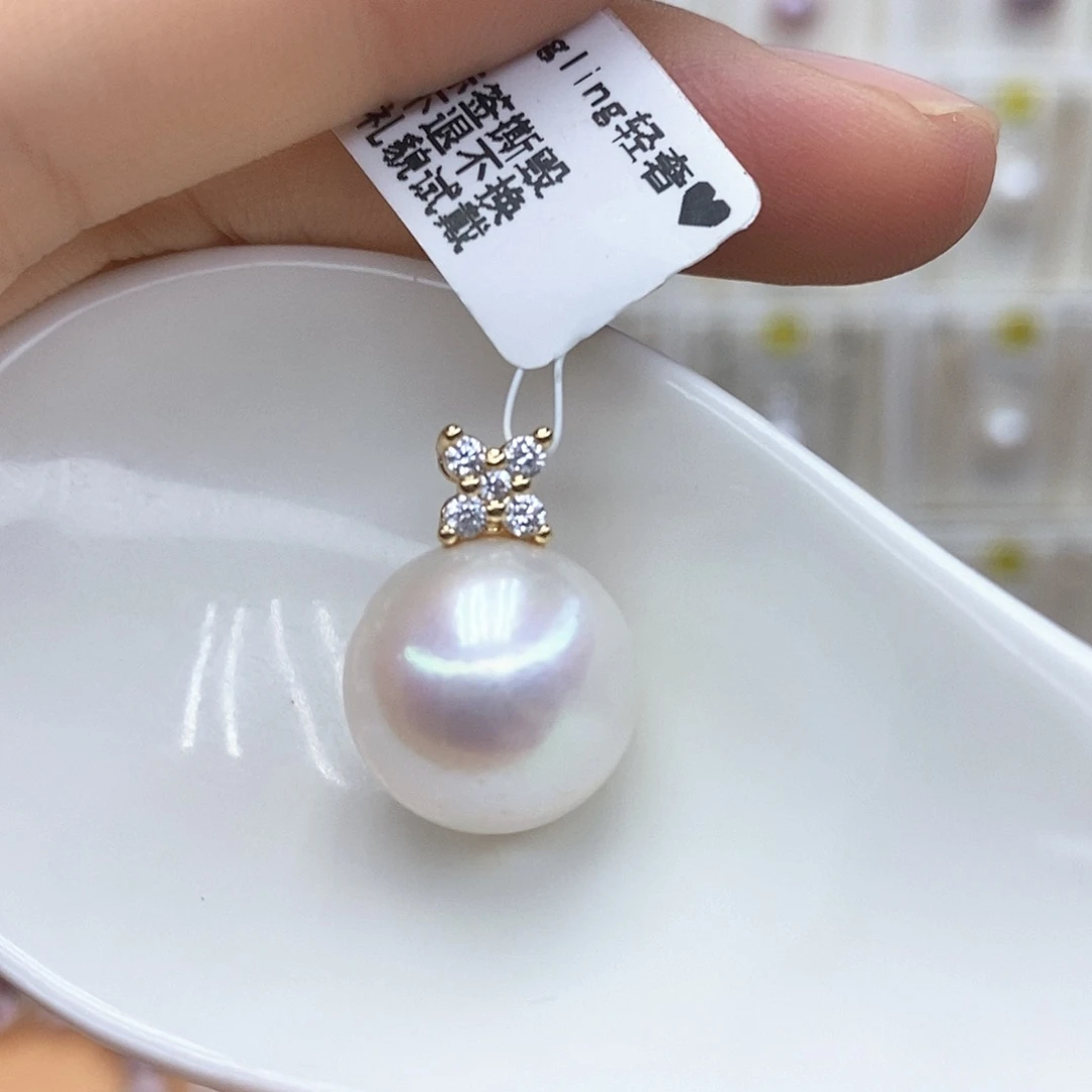 合金颈饰淡水珍珠